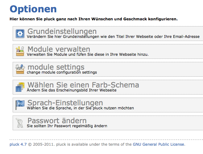 Optionen